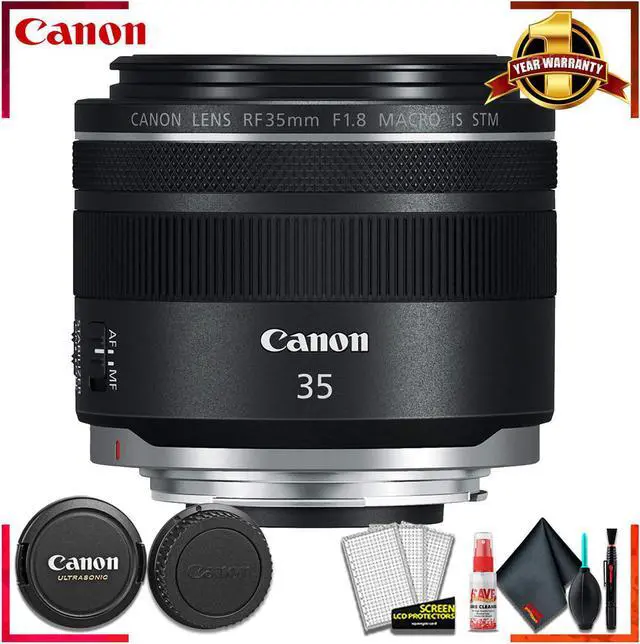 Main image of Canon RF 35mm f/1.8 IS Macro STM Lens + Cleaning Kit