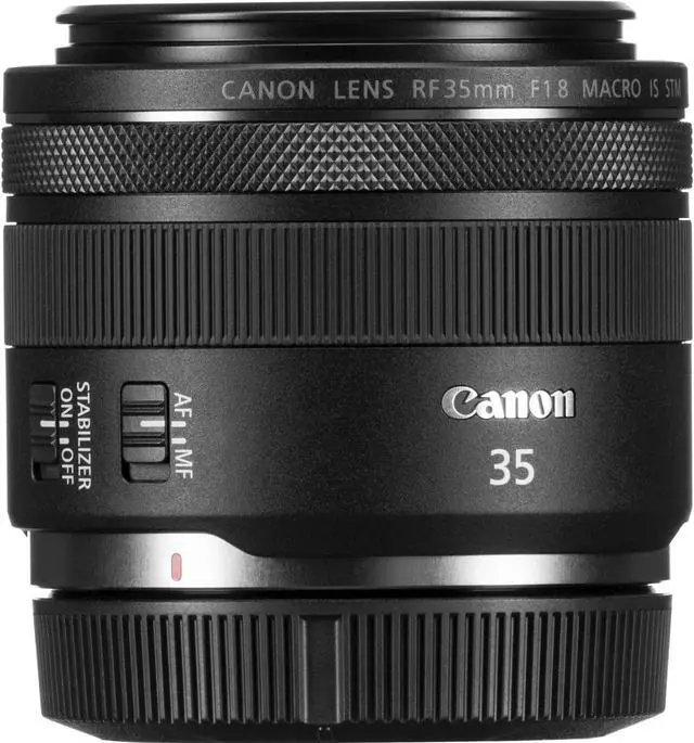 Alt view image 3 of 4 - Canon RF 35mm f/1.8 IS Macro STM Lens + 3 Pcs Filter Kit + Cleaning Kit