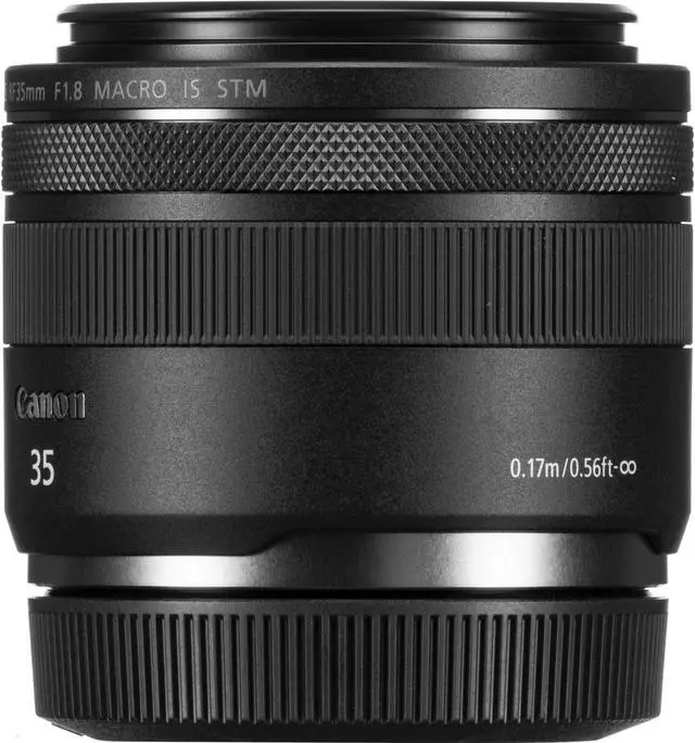Alt view image 4 of 4 - Canon RF 35mm f/1.8 IS Macro STM Lens + 3 Pcs Filter Kit + Cleaning Kit