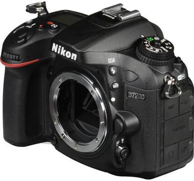Alt view image 11 of 15 - Nikon D7200 DSLR Camera (Body Only) (International Version)