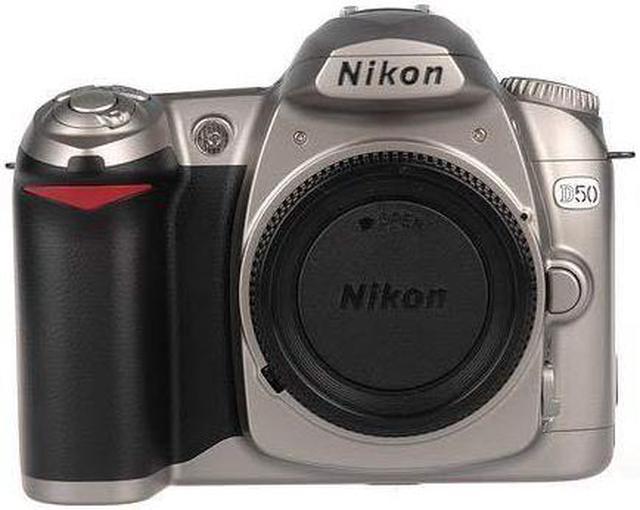 onthouden Plons wasserette Nikon D50 DSLR Camera (Body) (Chrome) (International Model) (International  Model) Point & Shoot Cameras - Newegg.com