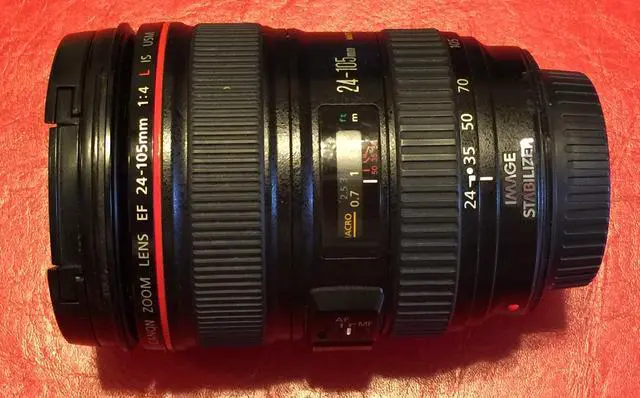 Alt view image 3 of 8 - Canon EF 24-105mm f/4 L IS USM Lens for Canon EOS SLR Cameras International Version