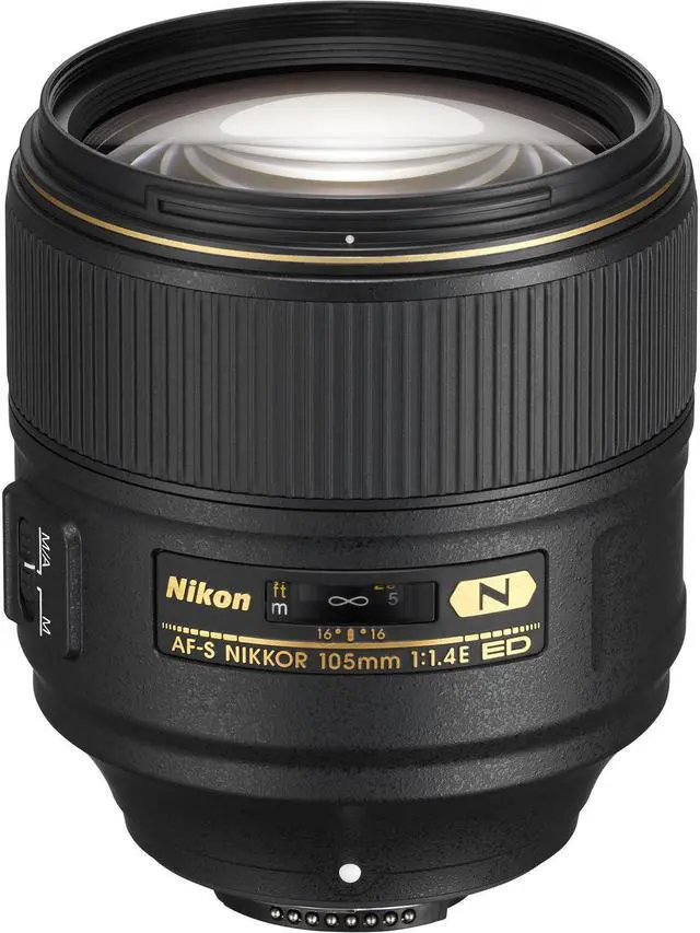 Main image of Nikon AF-S NIKKOR 105mm f/1.4E ED Lens