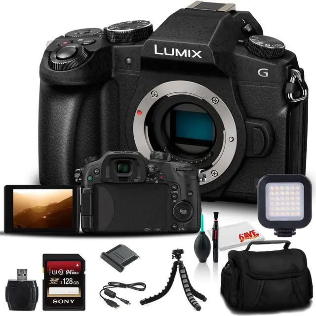 Main image of Panasonic Lumix DMC-G85 Mirrorless Digital Camera Body Only (Kit Box) (DMC-G85MK) - Bundle -