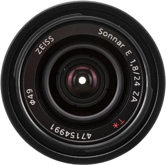 Alt view image 4 of 4 - Sony Sonnar T* E 24mm f/1.8 ZA Lens