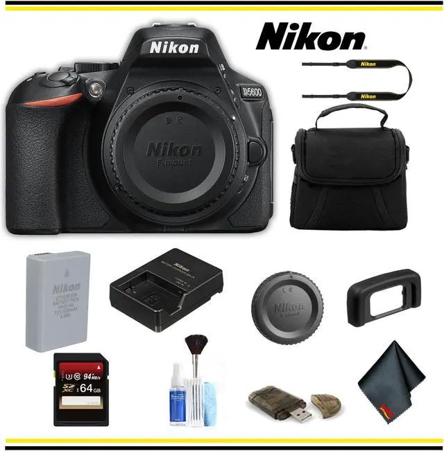 Alt view image 5 of 7 - Nikon D5600 DSLR Camera Starter Bundle - (Intl Model)