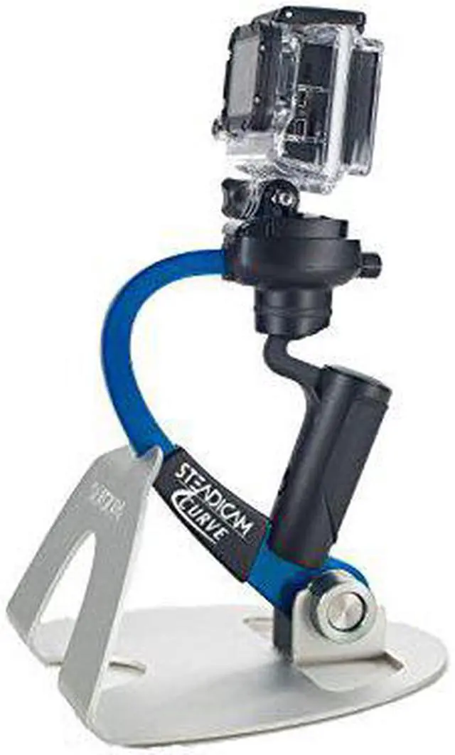 Alt view image 4 of 4 - Steadicam CURVE-BL Video Stabilizer for GoPro Cameras - Blue