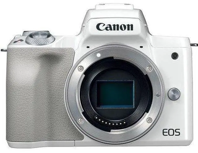 Alt view image 2 of 3 - Canon EOS M50 Mirrorless Digital Camera - White (Kit Box)