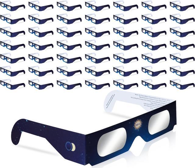Plastic Eclipse Glasses, ISO Certified