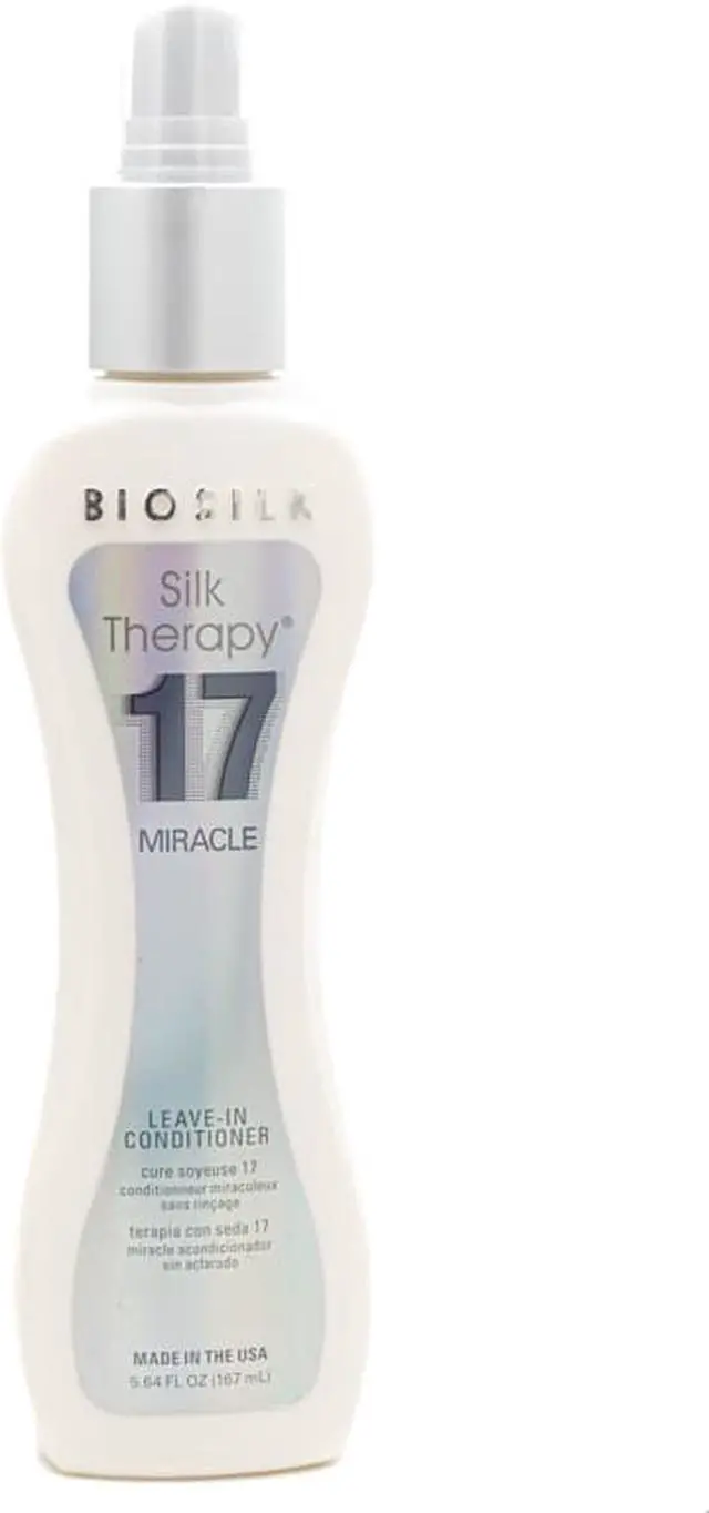 Main image of BioSilk Silk Therapy, 17 Miracle Leave -In conditioner, 5.64 Fluid Ounce