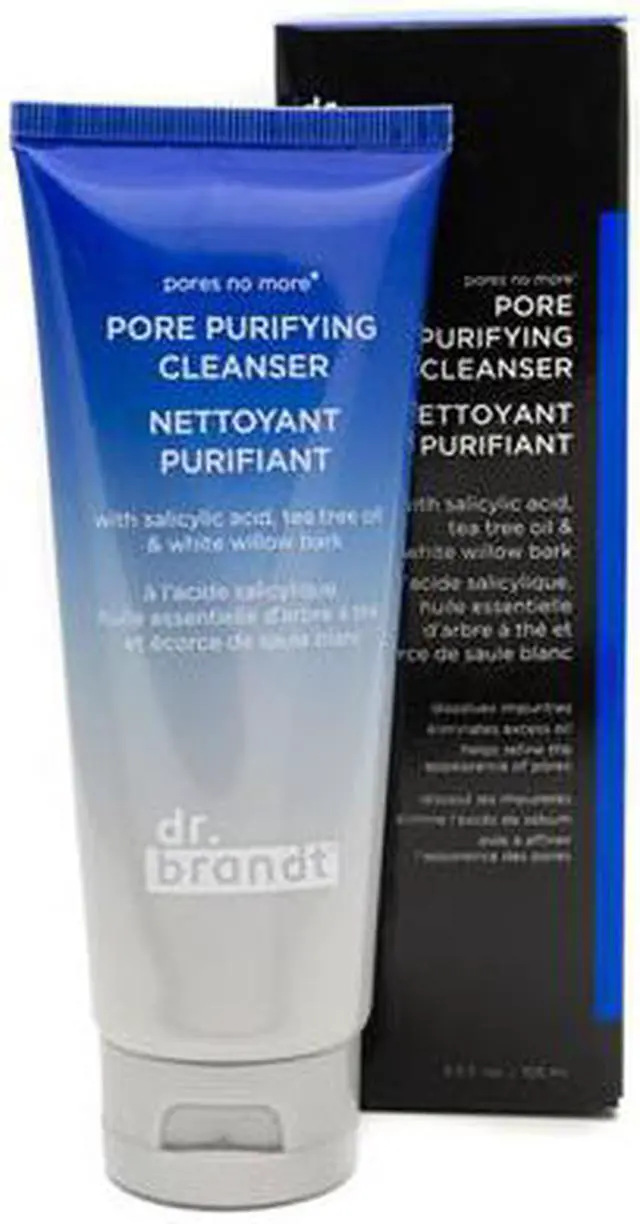 Main image of Dr. Brandt PORE PURIFYING CLEANSER with Salicylic Acid, Tea Tree Oil & White Willow Bark  3.5 fl oz