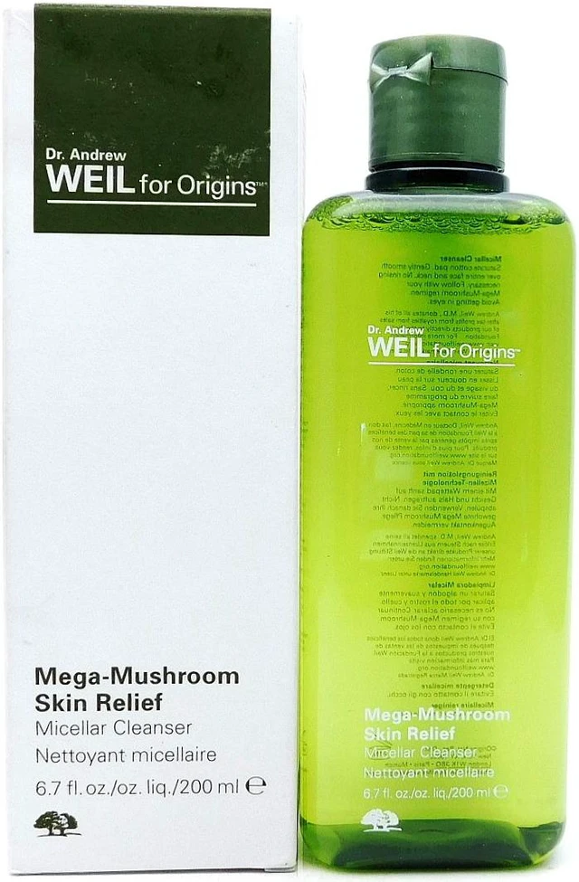 Main image of Mega-Mushroom Skin Relief Micellar Cleanser By Origins For Unisex - 6.7 Oz Cleanser