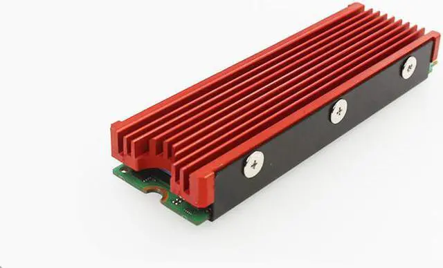 Alt view image 2 of 7 - M.2 NVMe Heatsink for SM951 SM961 950PRO XP9410 M.2 SSD Cooling Heatsink