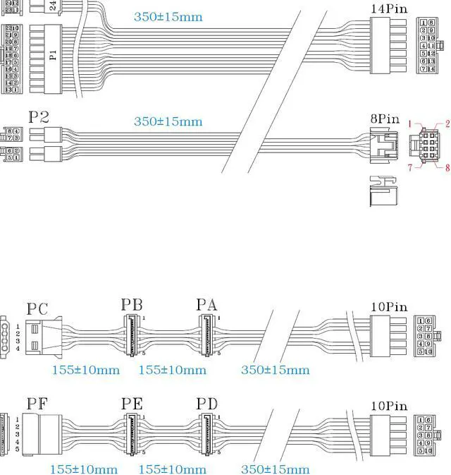 Alt view image 6 of 7 - FSP Mini ITX Solution / Flex ATX 250W Fully Modular Cable Management Efficiency >85% Full Range Active PFC Power Supply (FSP250-50FGBBI(M)) Flex Guru 250W (New Edition)