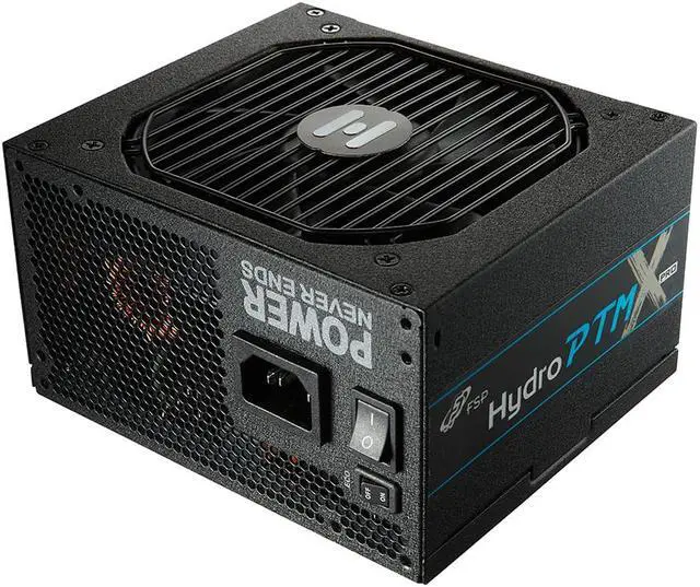 Alt view image 3 of 7 - FSP Hydro PTM X PRO 850W 80 Plus Platinum Full Modular ATX 3.0 PCIe Gen 5. W/ 12VHPWR Cable Power Supply (HPT3-850M-G5) Compact Size