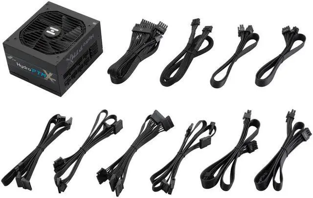 Alt view image 7 of 8 - FSP Hydro PTM X PRO 1200W 80 Plus Platinum Full Modular ATX 3.0 PCIe Gen 5. W/ 12VHPWR Cable Power Supply (HPT3-1200M-G5) Compact Size 1200W