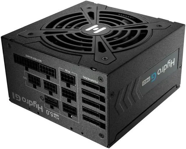 Alt view image 4 of 14 - FSP Hydro G PRO 1000W, ATX3.0 & PCIe 5.0(Gen 5), 80+ Gold Power Supply (HG2-1000, Gen5)