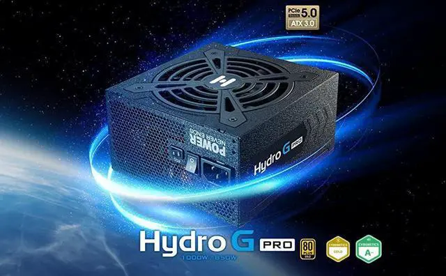 Alt view image 7 of 14 - FSP Hydro G PRO 1000W, ATX3.0 & PCIe 5.0(Gen 5), 80+ Gold Power Supply (HG2-1000, Gen5)