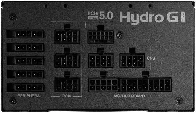 Alt view image 3 of 6 - FSP Hydro G PRO 850W, ATX3.0 & PCIe 5.0 (Gen 5) , 80 Plus Gold Power Supply (HG2-850,G5T)