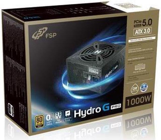 Alt view image 7 of 6 - FSP Hydro G PRO 1000W, ATX3.0 & PCIe 5.0 (Gen 5) , 80 Plus Gold Power Supply (HG2-1000,G5T)