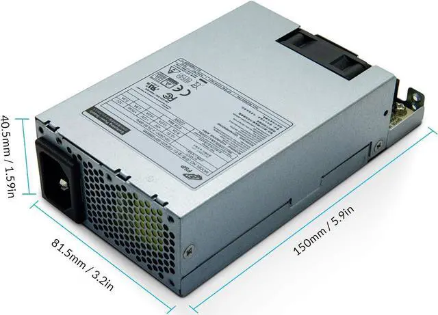 Alt view image 3 of 6 - FSP Mini ITX Solution/Flex ATX 85% Efficiency 220W Fully Modular Power Supply (FSP220-50FGBBI (M)-R