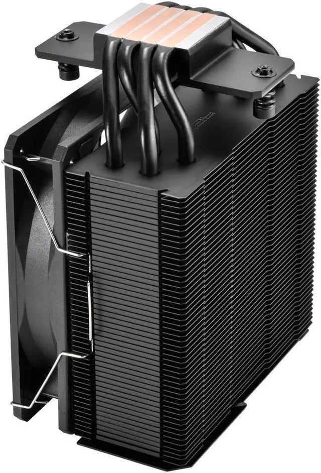 Alt view image 5 of 6 - FSP NP5 Black CPU Cooler,120mm Quiet Fan,4 Copper Heat Pipes Compitable with Latest CPU LGA 1851/1700 / 1200 and AM4 / AM5 with 3 Years Warranty (NP5-Black)