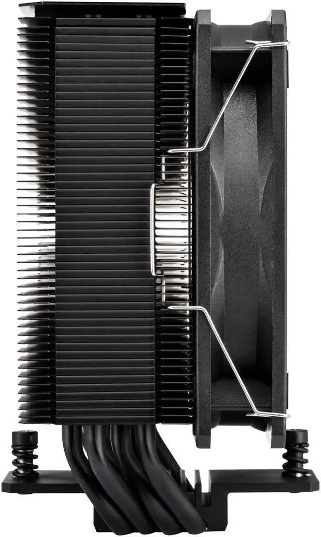 Alt view image 6 of 6 - FSP NP5 Black CPU Cooler,120mm Quiet Fan,4 Copper Heat Pipes Compitable with Latest CPU LGA 1851/1700 / 1200 and AM4 / AM5 with 3 Years Warranty (NP5-Black)