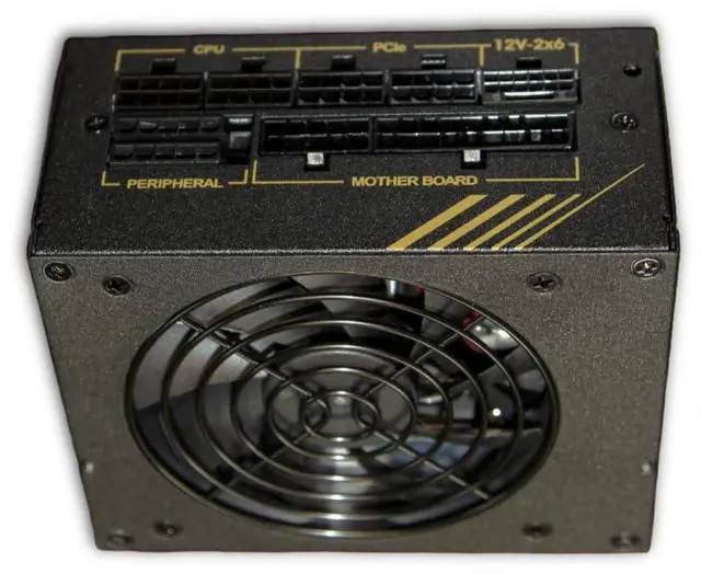 Alt view image 7 of 7 - FSP Dagger Pro SFX Power Supply, 80 Plus Gold, ATX 3.1 PCIe 5.1, Full Modular (SDA2-850-Gen5)
