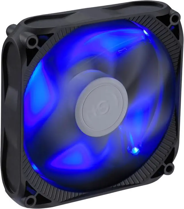 Alt view image 3 of 8 - FSP Group 120mm Quiet Sleeve Bearing Case Fan Blue LED for Computer Cases (CF12S11)