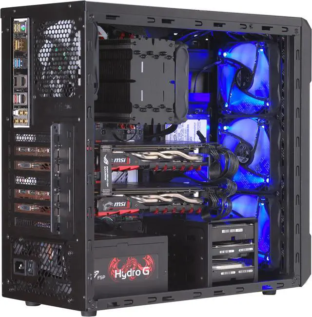 Alt view image 4 of 8 - FSP Group 120mm Quiet Sleeve Bearing Case Fan Blue LED for Computer Cases (CF12S11)