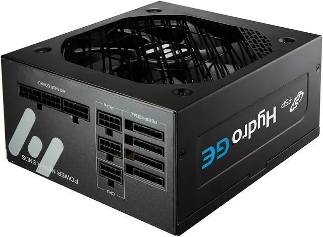 Alt view image 4 of 6 - FSP Hydro GE 650W 80 PLUS Gold Certified Full Modular ATX12V / EPS12V Active PFC Power Supply (HGE650M)