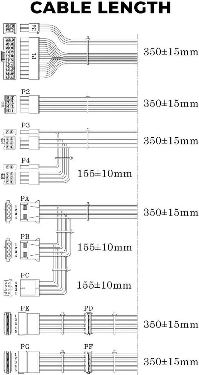 Alt view image 6 of 6 - FSP Mini ITX Solution/Flex ATX 500W =90% Efficiency Full Range AC Input Power Supply (FSP500-50FDB)
