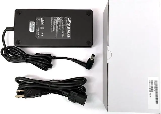 Alt view image 5 of 5 - FSP 230W AC Power Adapter Slim Brick for Intel NUC Kit NUC8i7 NUC9i9 NUC9i7 NUC9i5 NUC9i3 Barebone Mini ITX PC (FSP230-AJAN3)