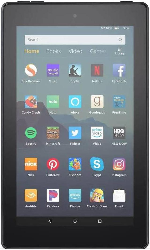 Alt view image 19 of 20 - Amazon Fire 7 2019 7" Tablet 16GB Black B07FKR6KXF