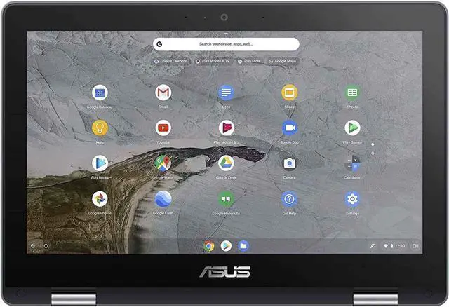 Alt view image 10 of 20 - ASUS Chromebook Flip C214MA-YB02T Chromebook Intel Celeron N4020 (1.10 GHz) 4 GB LPDDR4 Memory 32 GB eMMC 11.6" Touchscreen Chrome OS