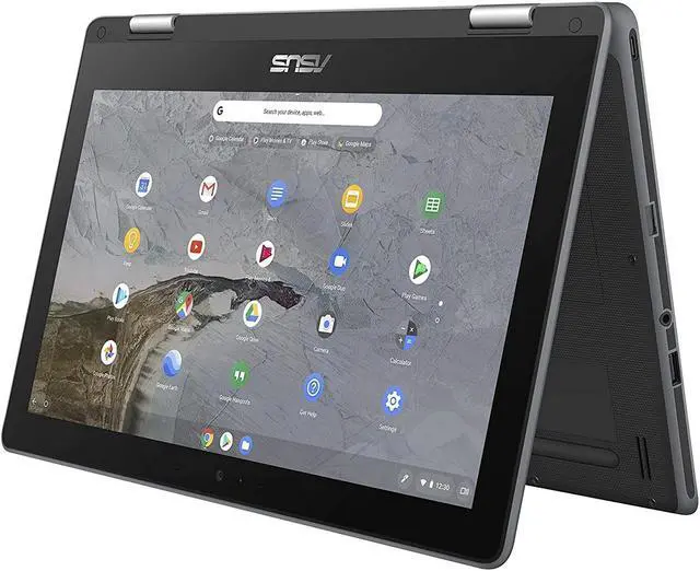 Alt view image 14 of 20 - ASUS Chromebook Flip C214MA-YB02T Chromebook Intel Celeron N4020 (1.10 GHz) 4 GB LPDDR4 Memory 32 GB eMMC 11.6" Touchscreen Chrome OS