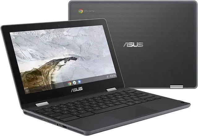 Alt view image 13 of 20 - ASUS Chromebook Flip C214MA-YB02T Chromebook Intel Celeron N4020 (1.10 GHz) 4 GB LPDDR4 Memory 32 GB eMMC 11.6" Touchscreen Chrome OS