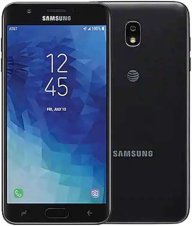 Alt view image 4 of 7 - Samsung Galaxy J7 (2018) 16GB J737A GSM Unlocked 4G LTE 5.5" Super AMOLED 2GB RAM 13MP Smartphone - Black