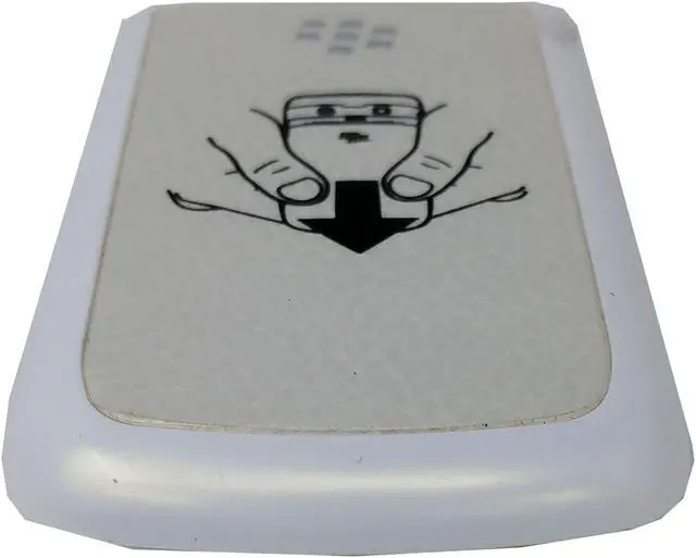 Alt view image 5 of 6 - Back Cover for BlackBerry Bold 9700 - White