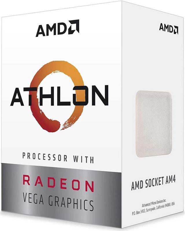 Alt view image 4 of 17 - AMD Athlon 3000G Picasso (Zen+) 3.5GHz Dual-Core Unlocked OC AM4 Processor with Vega 3 Graphics