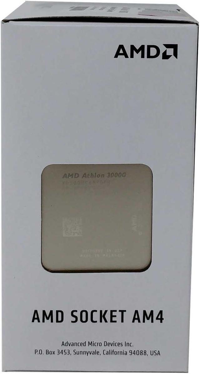 Alt view image 10 of 17 - AMD Athlon 3000G Picasso (Zen+) 3.5GHz Dual-Core Unlocked OC AM4 Processor with Vega 3 Graphics