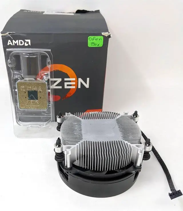 Alt view image 3 of 8 - AMD RYZEN 5 2600 6-Core 3.4 GHz (3.9 GHz Max Boost) Socket AM4 65W YD2600BBAFBOX Desktop Processor