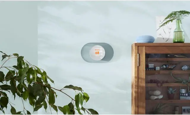 Alt view image 7 of 7 - Google GA02087-US Nest Thermostat Trim Plate - Fog