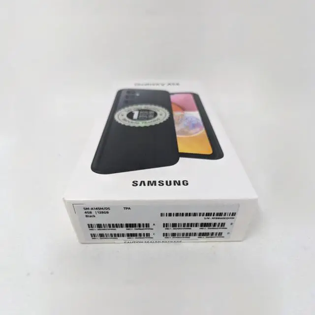 Alt view image 7 of 7 - Samsung Galaxy A14 128GB A145M/DS Factory Unlocked 4G LTE 6.6 in PLS LCD Display 4GB RAM Triple Camera Smartphone - Black - International Version