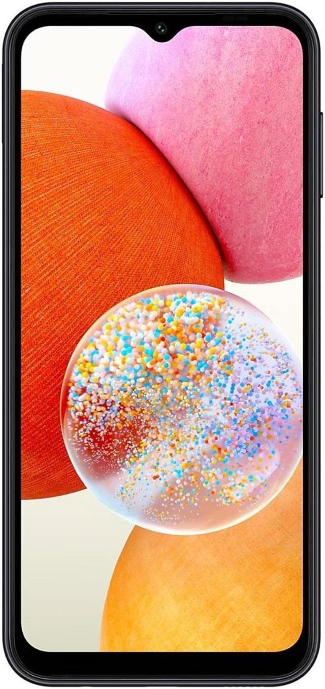 Samsung Galaxy A14 128GB A145M/DS Factory Unlocked 4G LTE 6.6 in PLS LCD  Display 4GB RAM Triple Camera Smartphone - Black - International Version 
