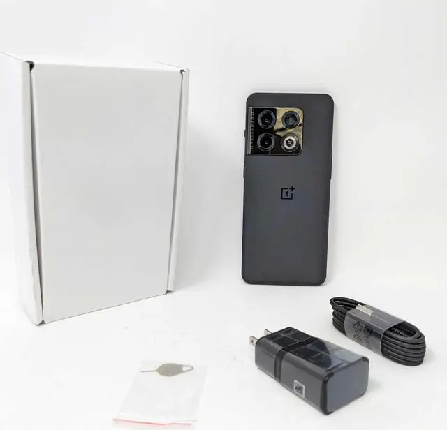 Alt view image 2 of 6 - Oneplus 10 Pro 5G NE2217 128GB GSM Unlocked 6.7 in AMOLED Display 8GB RAM Triple camera Smartphone - Volcanic Black - Fair