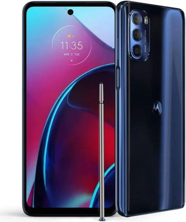 Alt view image 10 of 19 - Motorola Moto G Stylus | 2022 | 2-Day Battery | Unlocked | Made for US 4/128GB | 50MP Camera | Twilight Blue