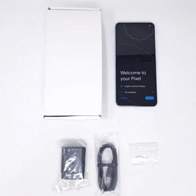 Main image of Google Pixel 8 Pro 5G 128GB G1MNW Unlocked 6.7 in 12GB RAM Smartphone - Bay(Blue) - Like New