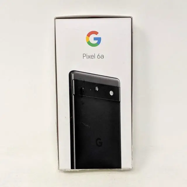 Alt view image 3 of 7 - Google Pixel 6a 5G GX7AS 128GB Total by Verizon 6.1 in 6GB RAM Smartphone - Charcoal