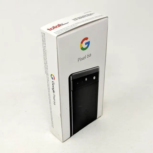Alt view image 7 of 7 - Google Pixel 6a 5G GX7AS 128GB Total by Verizon 6.1 in 6GB RAM Smartphone - Charcoal